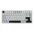 Teclado Mecânico Sem Fio Aula F75 Inglês Us Internacional Cor Branco