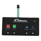 Teclado Membrana Lava Louças Industrial Netter Nt 210 D