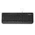 Teclado Microsoft Anb 600 Qwerty Português Brasil Cor Preto