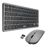 Teclado Mouse Bluetooth Recarregavel
