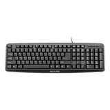 Teclado Multilaser Standard Slim Abnt Tc065 Usb Preto