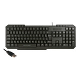 Teclado Multimidia Slim Preto