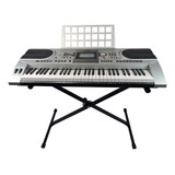 Teclado Musical Arranj 61 Teclas Hk935 Midi Capa Bag Sup