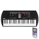 Teclado Musical Infantil Casio SA 81H2 Preto 44 Teclas