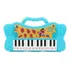 Teclado Musical Infantil Com Luz som Luccas Neto Multikids Cor Azul