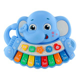 Teclado Musical Infantil Elefante Bbr