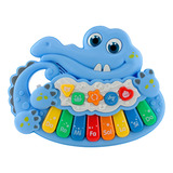 Teclado Musical Infantil Jacaré Bbr