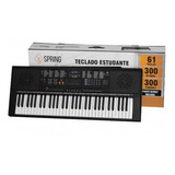 Teclado Musical Spring Tc-261 61 Teclas Preto 110v/220v