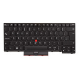 Teclado Notebook Lenovo Thinkpad T470 Cor Preto