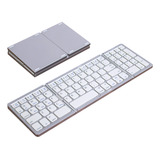 Teclado Numérico Sem Fio Bluetooth Dobrável Universal