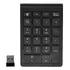 Teclado Numérico Sem Fio De 2,4 G, 22 Teclas Para