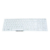 Teclado P Sony Vaio Svf15325cbw Svf153b1yx Branco Br Com