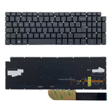 Teclado Para Dell Inspiron 7500 7506 P83f Luminoso Abnt2