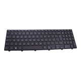 Teclado Para Notebook Dell Inspiron 15 5558 b10b Br Com Ç Cor Preto Idioma Português Brasil