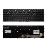 Teclado Para Notebook Dell Inspiron 5570 P75f P75f001 Abnt2 Cor Preto Idioma Português Brasil