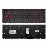 Teclado Para Notebook Gamer Acer An515 51 50u2 Iluminado Br