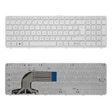 Teclado Para Notebook Hp 15 f233wm 15 f271wm Branco Br