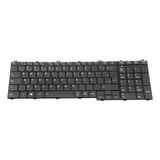 Teclado Para Notebook Toshiba Satellite L655-s5106bn Abnt2 Cor Preto