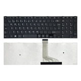 Teclado Para Toshiba C55d a5381 C55t a5247 Com Moldura