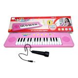 Teclado Piano Infantil Musical Resistente 37 Teclas