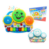 Teclado Piano Musical Bebê Brinquedo Infantil Divertido Drum