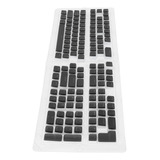 Teclado Pudding Translucent Keycaps 129 Teclas Transparentes
