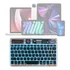 Teclado Retroiluminado Portátil Sem Fio Para Samsung/iPad