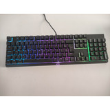 Teclado Rgb Gamer Cooler Master Ms111 kkmf1 br Abnt2 Cz8