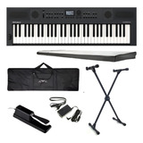 Teclado Roland 61 Teclas Go Keys 5 Grafite Bluetooth Kit