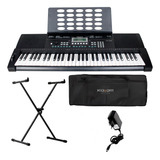 Teclado Roland Revas 61 Teclas Kb 330 Preto C Kit