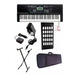 Teclado Roland Revas Kb 330 Capa Fonte X Tripé sustain