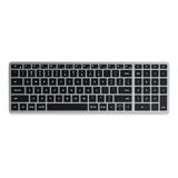 Teclado Satechi St btsx2m Retroiluminado Bluetooth Slim X2 Qwerty Inglês Us Cor Cinza Espacial