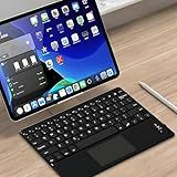 Teclado Sem Fio Bluetooth Com Touchpad- Portátil- Compatível Com Notebook- Tablet- Smart TV- Bateria Recarregável- Design Compacto- Marca VARENZIA