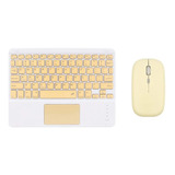 Teclado Sem Fio Bluetooth Mouse Universal