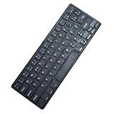Teclado Sem Fio Bluetooth Ultrafino Padrão ABNT2 Com Tecla -Ç- Para Tablet- Celular- Notebook- Android- PC- Smart TV -Preto-