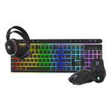 Teclado Sem Fio Hera Evolut Mouse Zoro E Fone Kon Headset