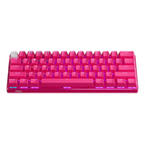 Teclado Sem Fio Logitech G Pro X 60 Wireless Optical Rosa