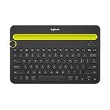 Teclado Sem Fio Logitech K480 Com Suporte Integrado Para Smartphone E Tablet, Conexão Bluetooth Easy-switch Para Até 3 Dispositivos E Pilha Inclusa