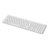 Teclado Sem Fio Signature Slim K950 Branco Logitech