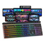 Teclado Semi Mecanico Gamer