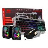 Teclado Semi Mecanico Mouse