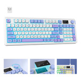 Teclado Silencioso Retroiluminado Sem