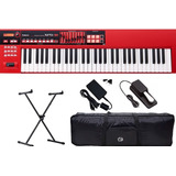 Teclado Sintetizador Roland 61 Teclas Xps10 Rd Red Vermelho