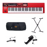 Teclado Sintetizador Roland Xps10 Rd 61 Teclas Kit Gold