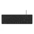 Teclado Soft Silence Preto Com Fio Teclas Baixas Multilaser Idioma Português Brasil