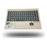 Teclado Tampa Do Touchpad Carcaça Q464c Q4128c Gold