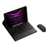 Teclado Touch, Mouse E Capa Para Tab S7+/s7fe/s8+ 12,4 Pol. Cor Elegante Black Shell & Touch Keyboard & Mouse