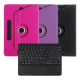 Teclado Touchpad Capa Giratoria