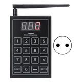 Teclado Transmissor De Controlador Pager Digital Para Su 668