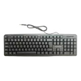 Teclado Usb Com Fio Computador E Notebook Via Conexão